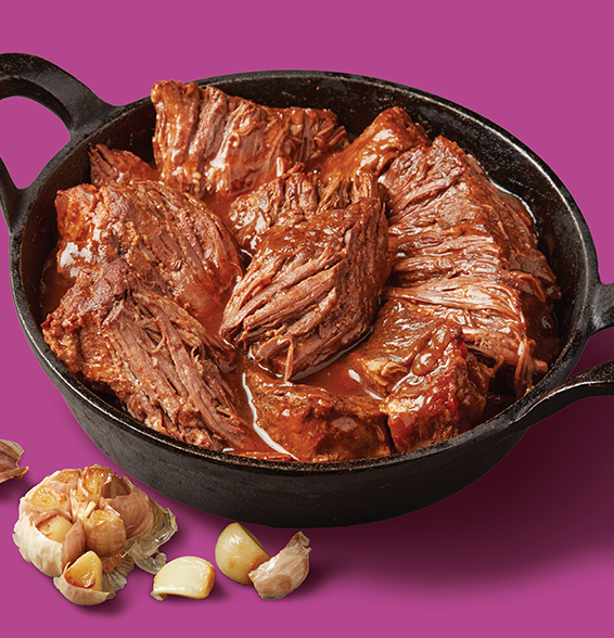 Barbacoa with Arriba Fire-Roasted Seasoning Sauce